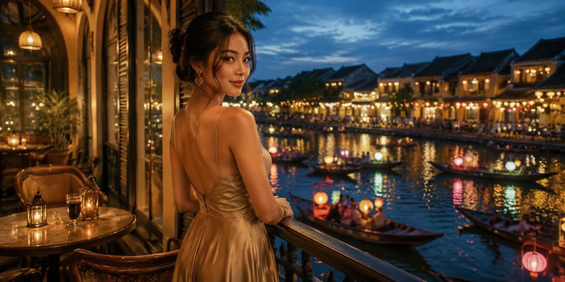 Người hâm mộ bóng đá xem kết quả cược tại quán cà phê Hội An